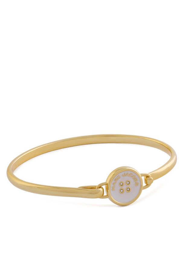 MARC JACOBS - Marc Jacobs Bransoletka The Button Hinge Bracelet 2R4JBR001J34 Złoty. Materiał: metalowe. Kolor: złoty