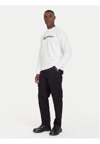 Karl Lagerfeld Jeans Spodnie materiałowe A4M10100 Czarny Regular Fit. Kolor: czarny. Materiał: bawełna
