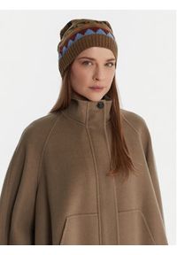 Weekend Max Mara Czapka Time 2525576115 Brązowy. Kolor: brązowy. Materiał: akryl, materiał #3