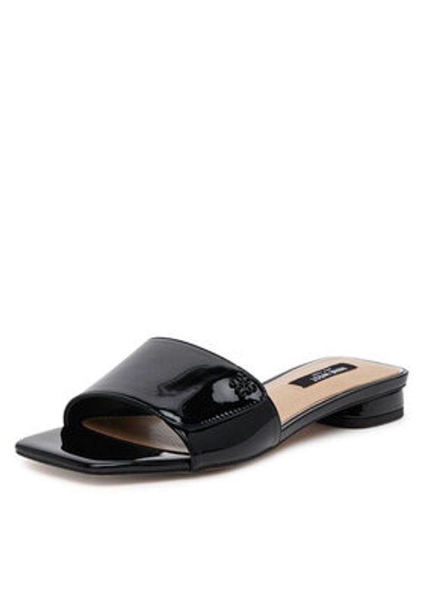 Nine West Klapki S4SH1847-01 Czarny. Kolor: czarny. Materiał: materiał