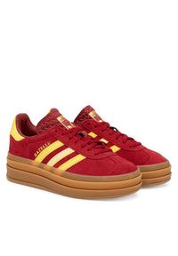 Adidas - adidas Sneakersy Gazelle Bold JR5953 Bordowy. Kolor: czerwony. Materiał: zamsz, skóra. Model: Adidas Gazelle #6