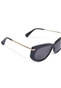 Max Mara Okulary przeciwsłoneczne MM0100 01A Czarny. Kolor: czarny #4