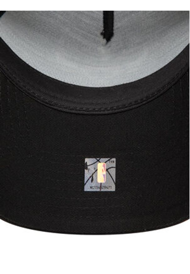 New Era Czapka z daszkiem Chicago Bulls NBA Patch Black 9FORTY A-Frame 60595220 Czarny. Kolor: czarny. Materiał: materiał, bawełna