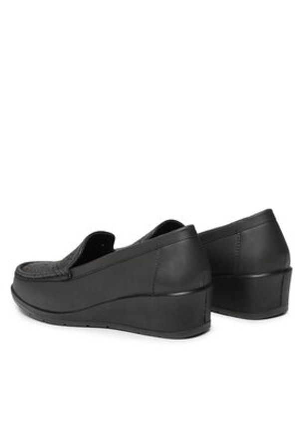Clara Barson Półbuty HMD220352 Czarny. Kolor: czarny. Materiał: skóra