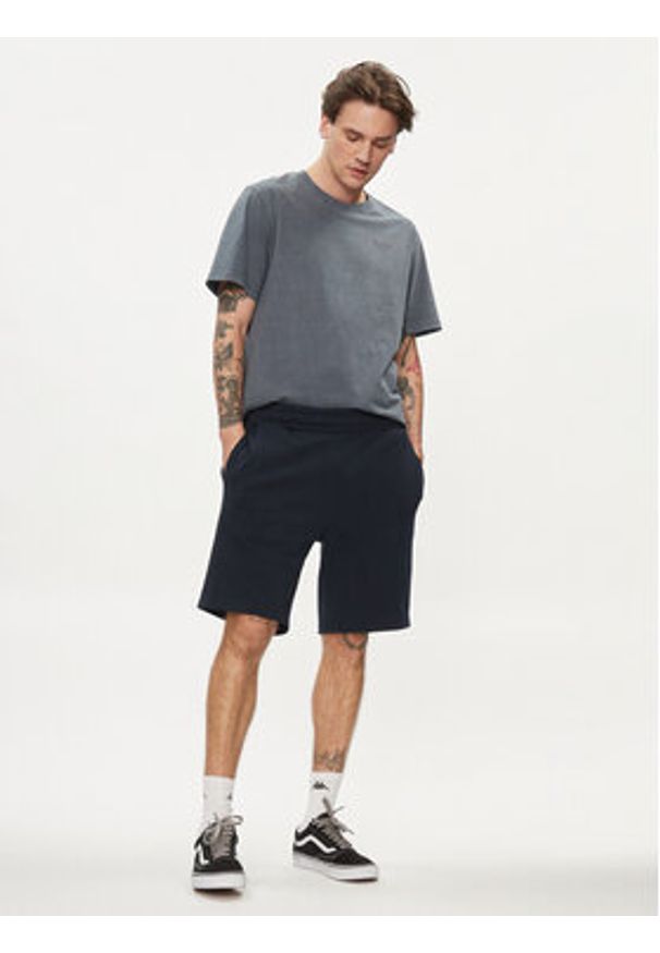 Pepe Jeans Szorty sportowe Joe PM211646 Granatowy Regular Fit. Kolor: niebieski. Materiał: bawełna. Styl: sportowy