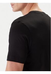 BOSS T-Shirt 50554333 Czarny Regular Fit. Kolor: czarny. Materiał: bawełna #4
