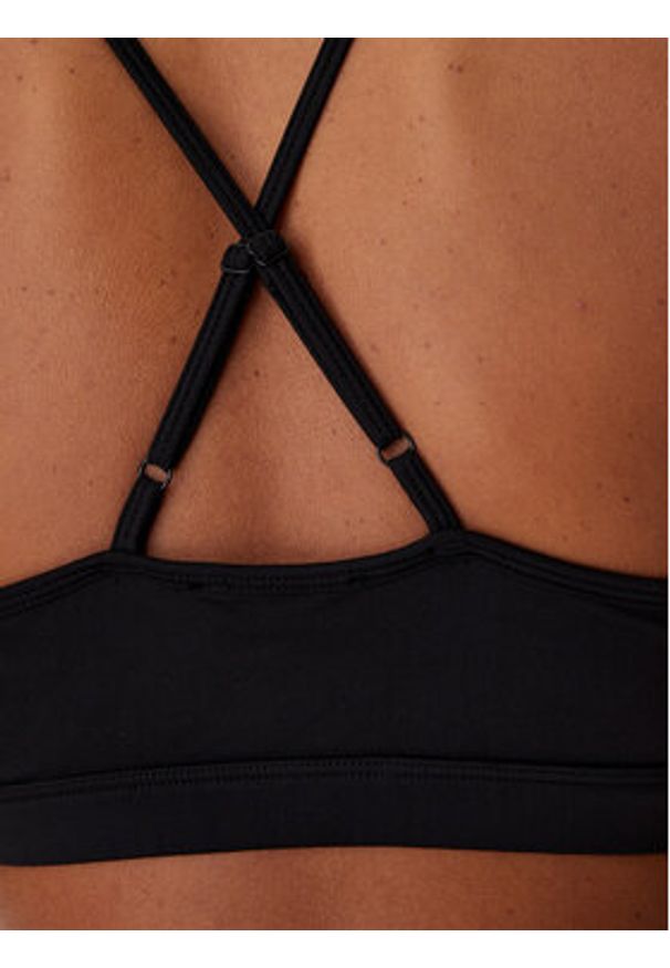 Tommy Jeans Biustonosz top DW0DW22279 Czarny. Kolor: czarny. Materiał: syntetyk