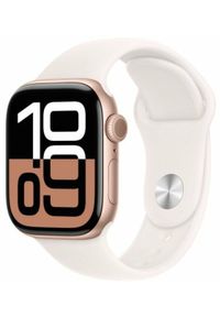 APPLE - Smartwatch Apple Series 10 GPS + Cellular 42mm Różowy. Rodzaj zegarka: smartwatch. Kolor: różowy