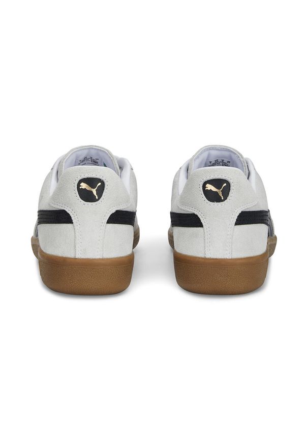 Buty do chodzenia męskie Puma Wildleder 2023. Kolor: wielokolorowy, biały, beżowy, czarny. Materiał: skóra. Sezon: lato. Sport: turystyka piesza