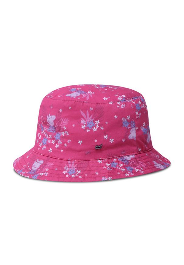 Regatta Kapelusz Bucket Peppa Summer Hat RKC232 Różowy. Kolor: różowy. Materiał: materiał