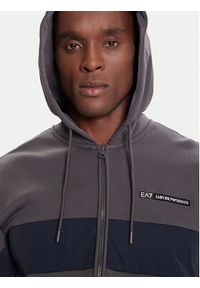 EA7 Emporio Armani Dres 7M000940 AF10377 U8117 Szary Modern Fit. Kolor: szary. Materiał: bawełna #6