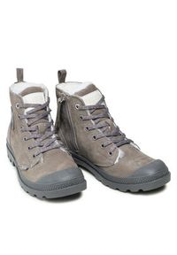 Palladium Trapery Pampa Hi Zip Wl 95982-055-M Szary. Kolor: szary. Materiał: skóra, nubuk #2