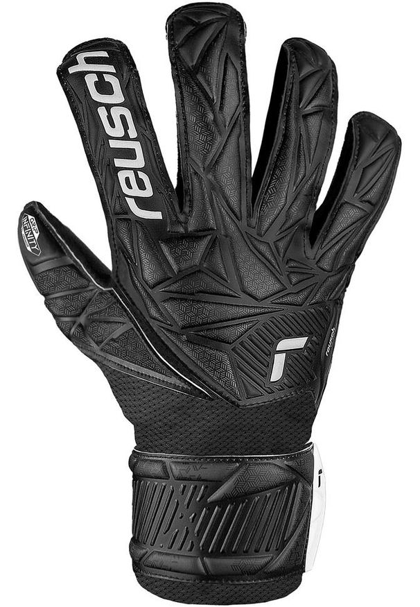 Reusch - Rękawice bramkarskie dziecięce REUSCH Attrakt Infinity Junior. Kolor: biały, czarny, wielokolorowy