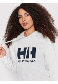Helly Hansen Bluza Logo 33978 Szary Regular Fit. Kolor: szary. Materiał: bawełna #3