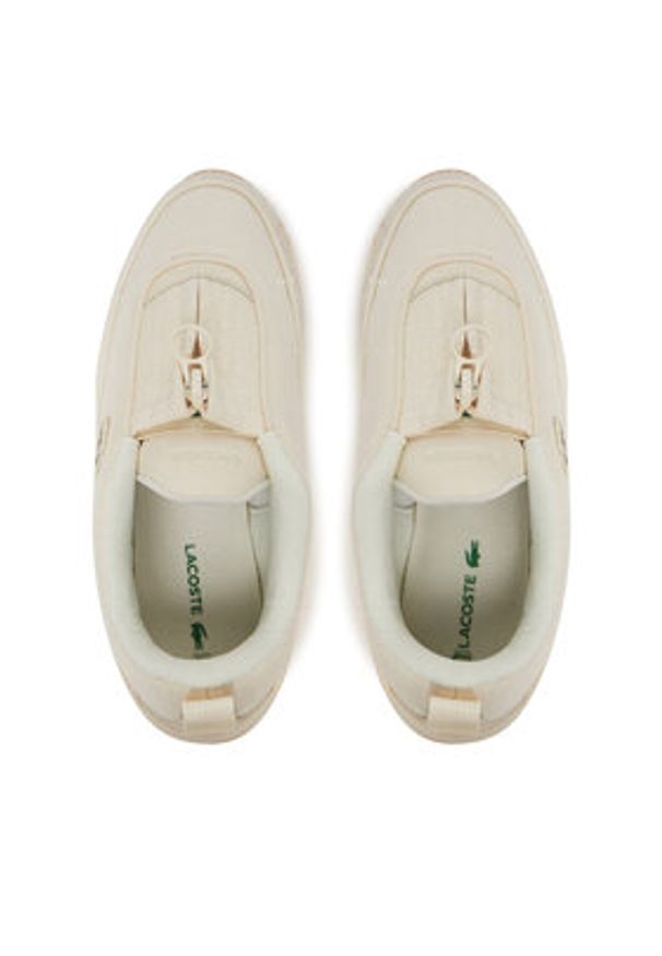 Lacoste Sneakersy Audyssor Zip OG 7-49SFA0123 Écru. Materiał: materiał