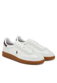 Polo Ralph Lauren Sneakersy 809973701007 Biały. Kolor: biały. Materiał: skóra