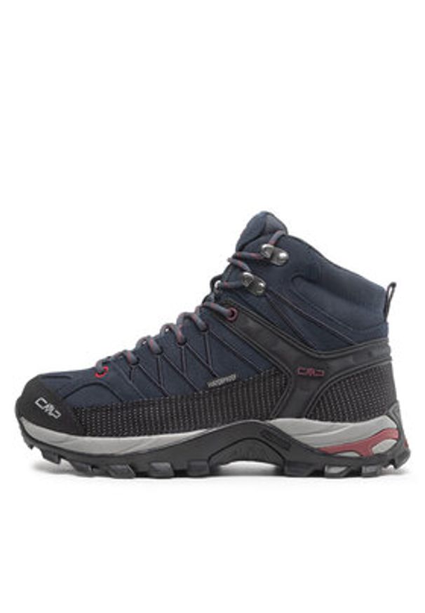CMP Trekkingi Rigel Mid Trekking Shoes Wp 3Q12947 Granatowy. Kolor: niebieski. Materiał: zamsz, skóra. Sport: turystyka piesza