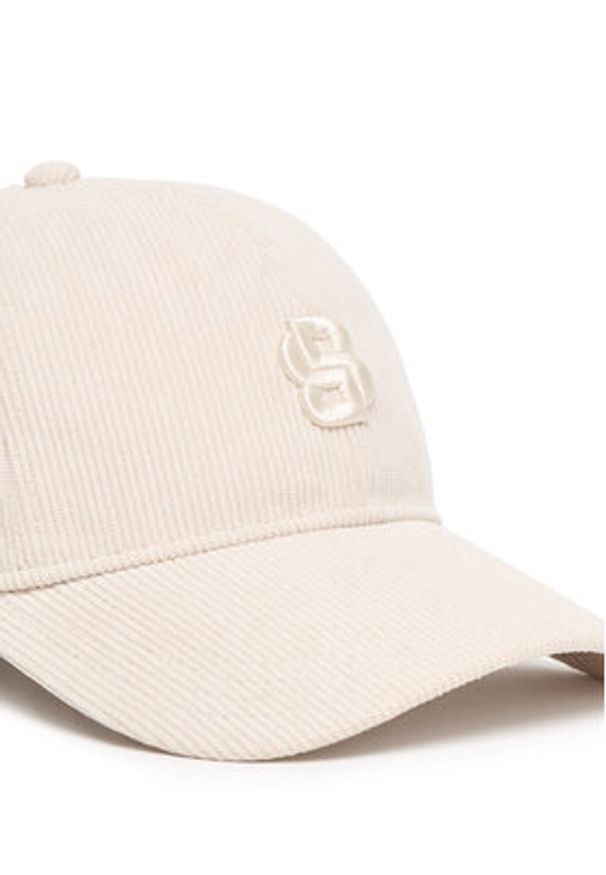 BOSS Czapka z daszkiem 50544419 Biały. Kolor: biały. Materiał: poliester