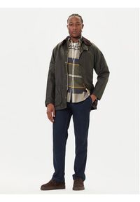 Barbour Kurtka przejściowa MWX0017OL99 Zielony Regular Fit. Kolor: zielony. Materiał: bawełna #3