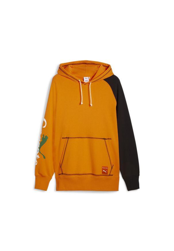 Puma Bluza X Carrots Graphic Tr 62744545. Kolor: pomarańczowy