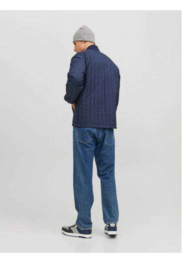 Jack & Jones - Jack&Jones Kurtka przejściowa City 12237729 Granatowy Regular Fit. Kolor: niebieski. Materiał: syntetyk