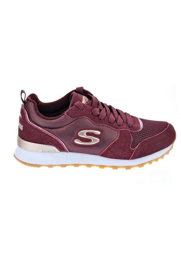 skechers - Buty na co dzień damskie SKECHERS RETROS OG 85 skóra. Okazja: na co dzień. Kolor: czerwony. Materiał: skóra