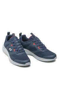 skechers - Skechers Sneakersy High Degree 232279/NVY Granatowy. Kolor: niebieski. Materiał: materiał #8