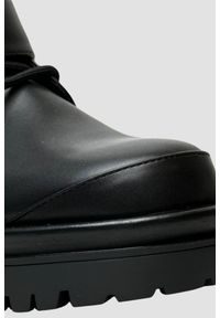 Just Cavalli - JUST CAVALLI Czarne damskie botki FONDO BOURNE, Rozmiar 37. Kolor: czarny #3