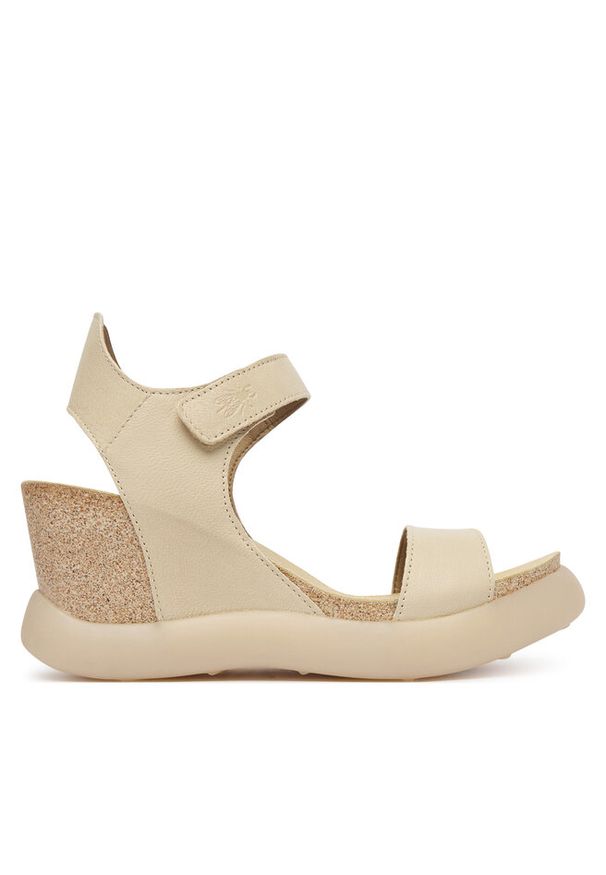 Sandały Fly London. Kolor: beżowy