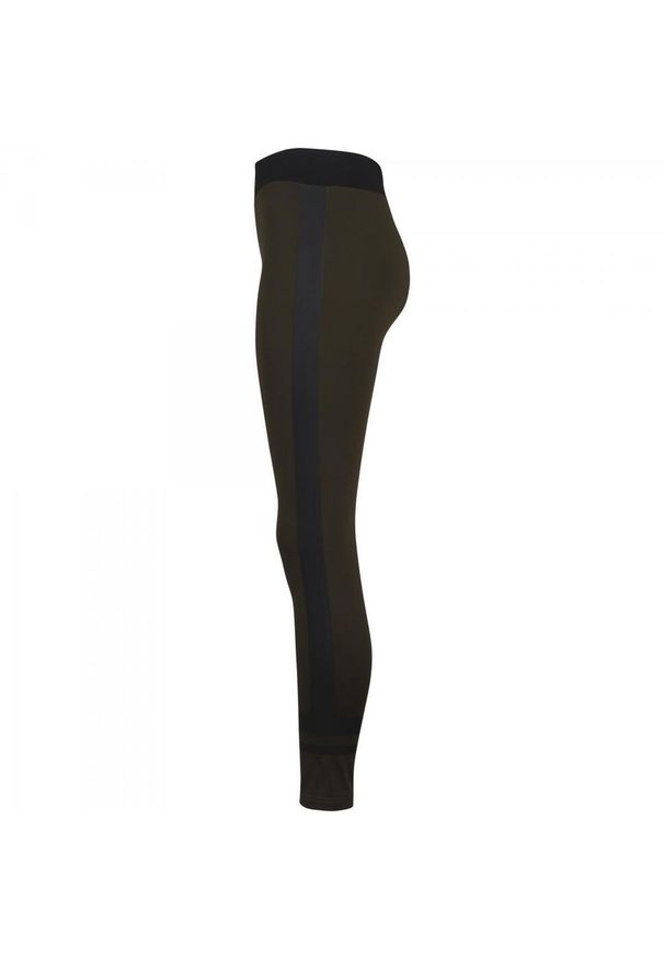 GORILLA SPORTS - Legginsy do ćwiczeń damskie Gorilla Sports. Kolor: wielokolorowy, czarny, zielony. Sezon: lato. Sport: fitness