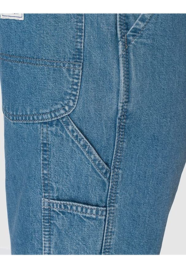 Lee - LEE CARPENTER SHORT MĘSKIE SZORTY SPODENKI GREY BALA L73XMMOJ 112120824