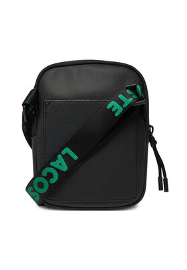 Lacoste Saszetka NH4679TX Czarny. Kolor: czarny. Materiał: skóra