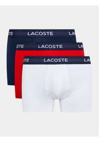 Lacoste Komplet 3 par bokserek 5H9623 Granatowy. Kolor: niebieski. Materiał: syntetyk #1