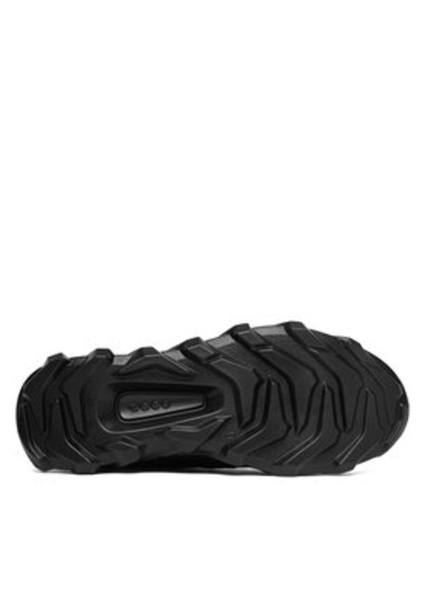 ecco - ECCO Trekkingi Mx Low Mid Gtx Tex GORE-TEX 82022451052 Czarny. Kolor: czarny. Materiał: materiał. Technologia: Gore-Tex. Sport: turystyka piesza