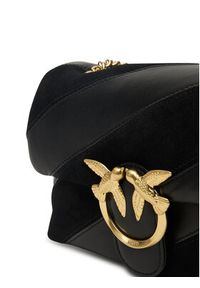 Pinko - PINKO Torebka Love Puff Mini Cl AI 25-26 PLTT 100039 A2JY Czarny. Kolor: czarny. Materiał: skórzane, zamszowe #9