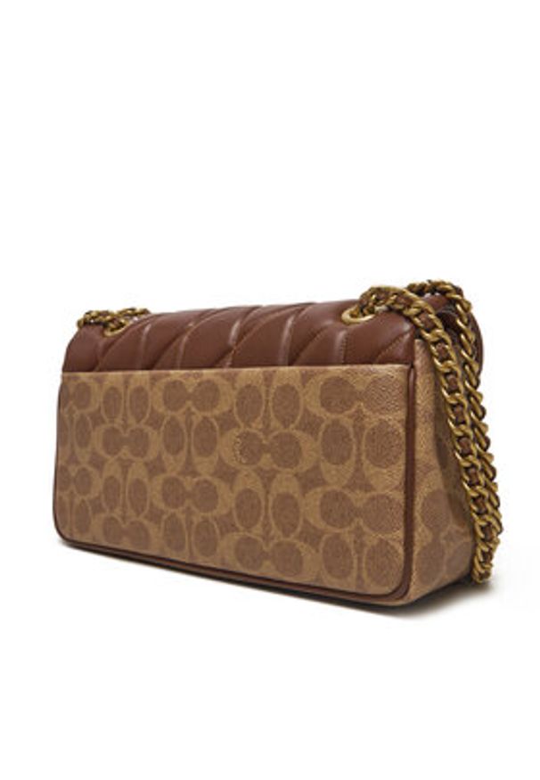 Coach Torebka Qlt Sig Tabby Sb 26 CY815 Brązowy. Kolor: brązowy. Materiał: skórzane