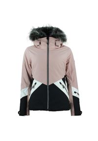PEAK MOUNTAIN - Damska kurtka narciarska Peak Mountain Anita. Kolor: różowy. Sezon: zima. Sport: narciarstwo #1
