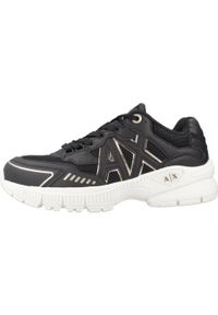 Armani Exchange - Kapcie ARMANI EXCHANGE XW002153 AF1953 Czarny. Kolor: czarny. Materiał: syntetyk, tkanina. Styl: sportowy