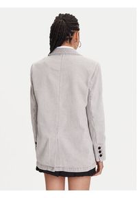 Miss Sixty Marynarka 6S1WJ58700 Szary Loose Fit. Kolor: szary. Materiał: bawełna #5