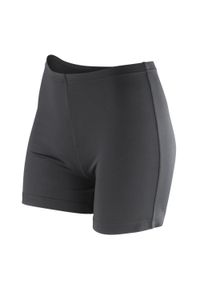 SPIRO - Spodenki Dresowe Impact Soft Dla Kobiet. Kolor: czarny. Materiał: dresówka. Sport: kolarstwo