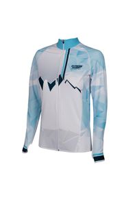 Bluza termoaktywna do biegania damska EXTREME HOBBY MOUNTAIN. Kolor: niebieski. Materiał: poliester, elastan. Sezon: wiosna, jesień. Sport: bieganie #1