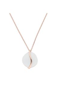 Skagen Naszyjnik SKJ1813791 Różowe złocenie. Materiał: metalowe. Kolor: różowy #5