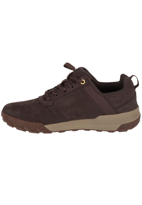 CATerpillar - Buty sportowe Sneakersy męskie, Hex Ready Lo. Kolor: brązowy. Sport: turystyka piesza
