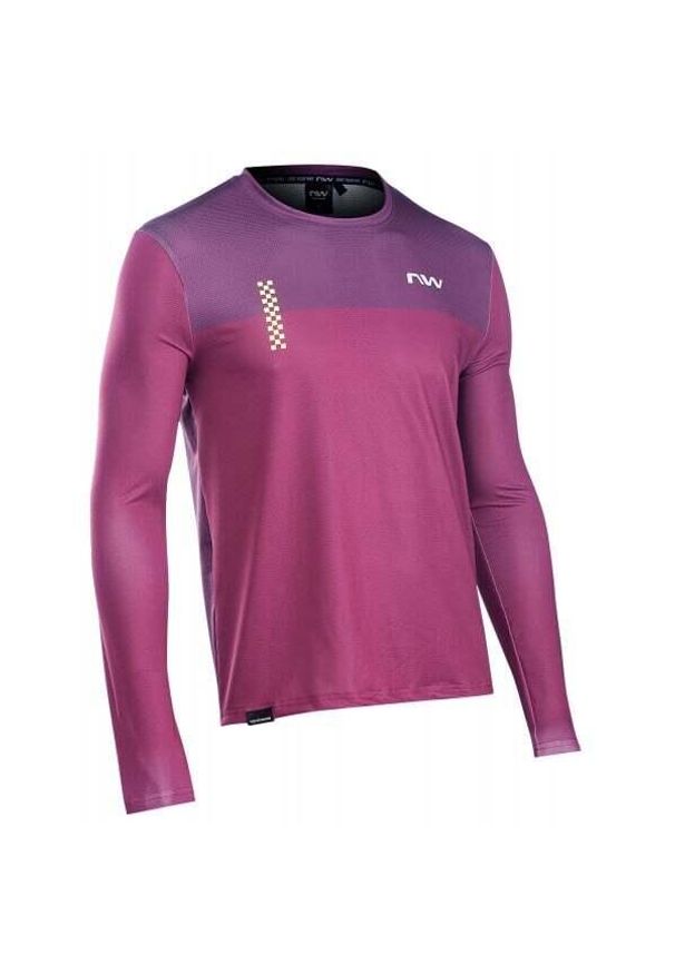 NORTHWAVE - Dżersej z długim rękawem Northwave Xtrail 2. Kolor: czerwony. Materiał: jersey. Długość rękawa: długi rękaw. Długość: długie. Sport: kolarstwo