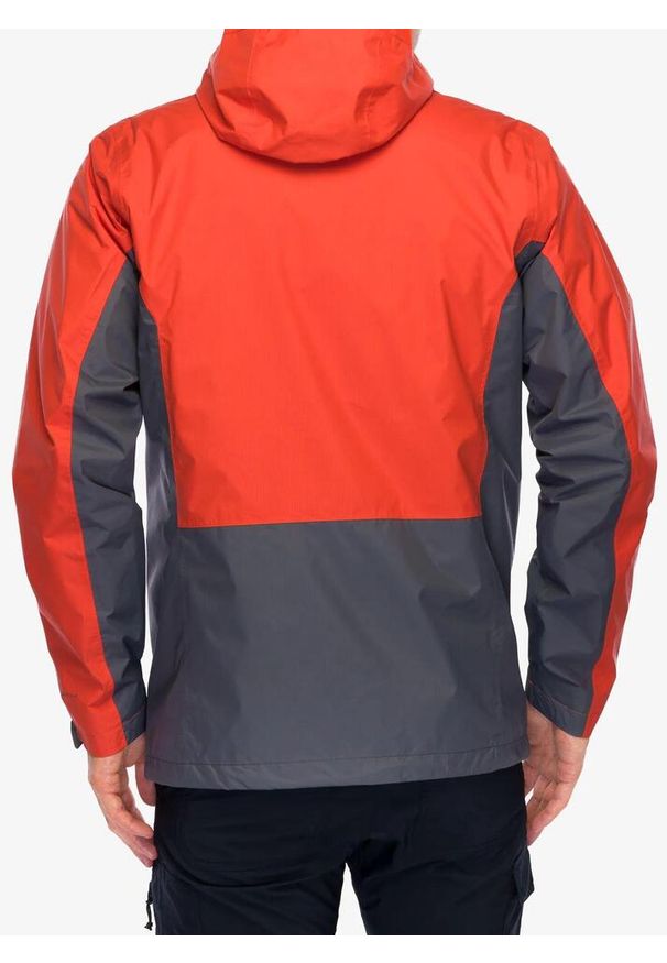 columbia - Kurtka przeciwdeszczowa męska Columbia Pouring Adventure III Jacket. Kolor: czerwony. Sport: turystyka piesza