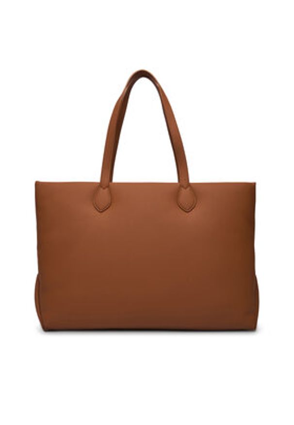 Love Moschino - LOVE MOSCHINO Torebka JC4395PP0NKD020A Brązowy. Kolor: brązowy. Materiał: skórzane