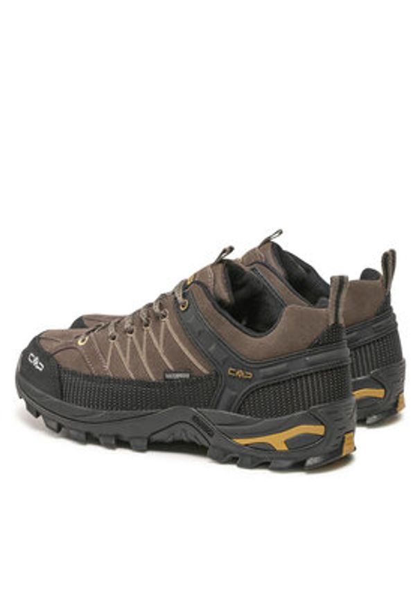 CMP Trekkingi Rigel Low Trekking Shoes Wp 3Q13247 Brązowy. Kolor: brązowy. Materiał: zamsz, skóra. Sport: turystyka piesza