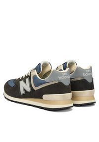 New Balance Sneakersy U574SGG M Czarny. Kolor: czarny. Materiał: nubuk, skóra. Model: New Balance 574 #3