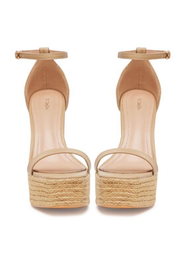 DeeZee Espadryle GLDNAZ-1 Beżowy. Kolor: beżowy. Materiał: materiał