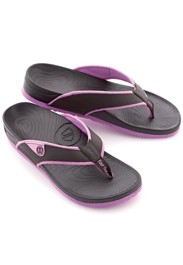 SIDAS - Japonki Sidas 3D Lounge Women podeszwa 3D. Kolor: wielokolorowy, różowy, czarny